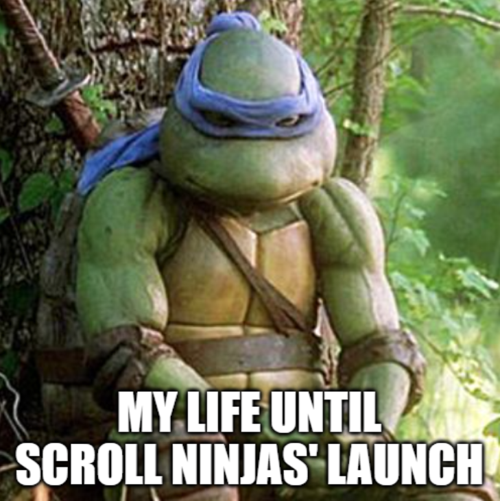 metamaticrypto's tweet image. @ScrollNinjaGame will be the most amazing project of Scroll ecosystem 
@chevolutioon @balboarmi @chevoarmi

 #scroll #scrollecosystem #ScrollNinjas