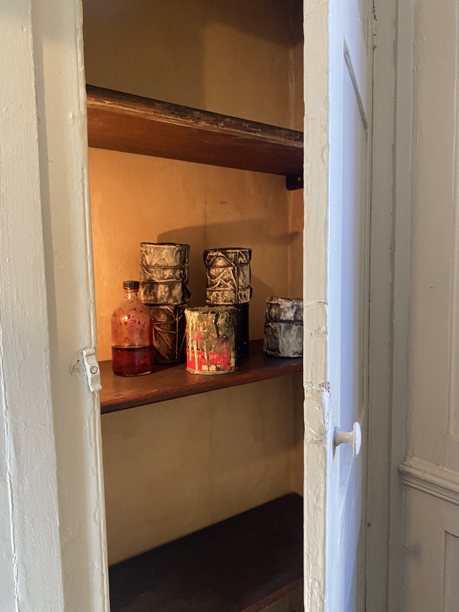 Christo Early works: Gagosian Open series curated by Elena Geuna, at 4 Princelet Street, Spitalfields. 
It was an absolute joy to catch this before it closed today. 

#christo #wrappedworks #wrapped #art #materials #gagosian #london #eastlondon #earlyworks #georgianhouse