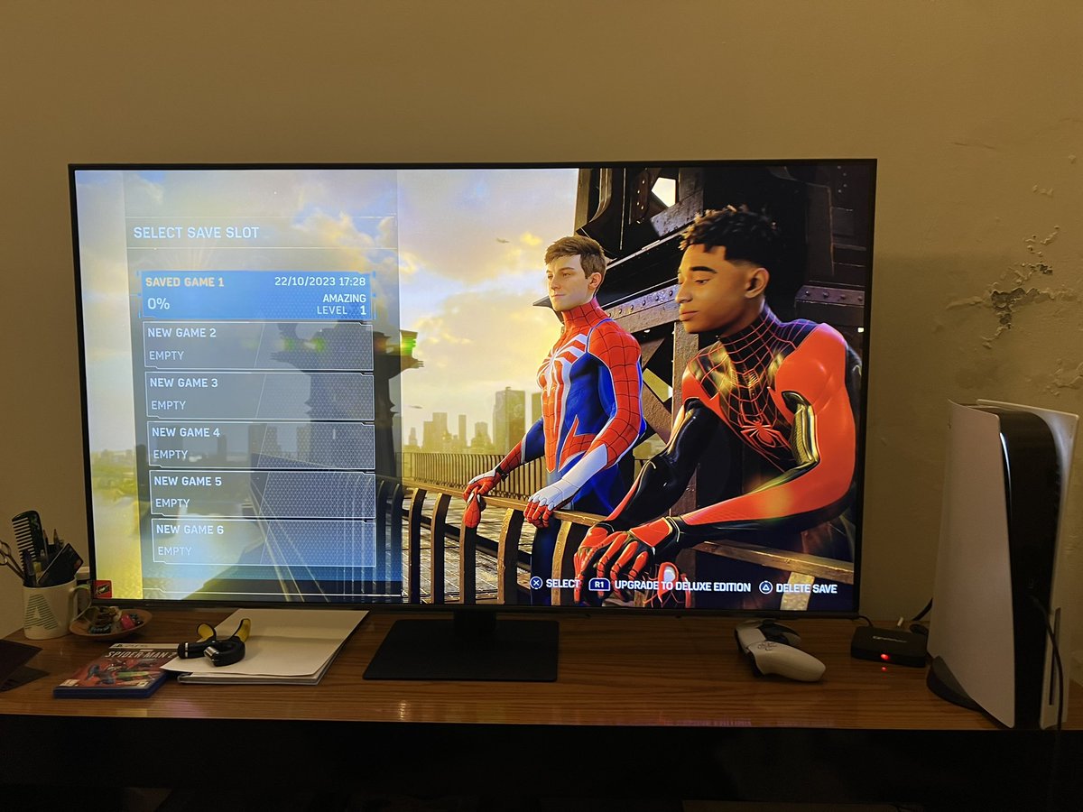 Just bought Spiderman 2
NGL M pretty excited 
😜 
Been waiting for this game for a long time

Just wanted to let you guys know, even if you play games and stuff that doesn’t mean you still can’t work on building a brand and hustle to make money 💰 

Peace out 💪