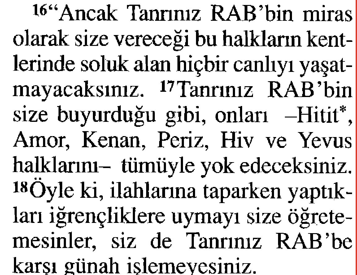 EbubekirSifil's tweet photo. Siz istediğiniz kadar “Öldürmeyeceksin, çalmayacaksın…” diyen On Emir’i hatırlatın. 
Fetvayı Tevrat’tan alıyorlar:

https://t.co/hXQknKCofb https://t.co/KgpM6NFxrl