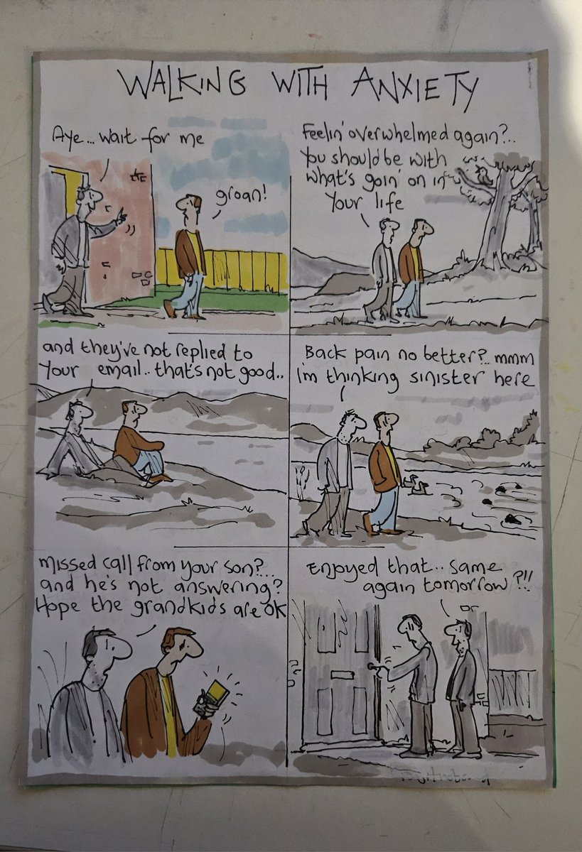 Anxiety, stress and depression are the loathsome, good-for-nothing oafs that stalk us and hope to stalk us to our graves. Please don't give yours that power. There are ways to stop the bastards. A good and easy one to Google is The 5 Ways To Wellbeing. @tonyhusband1