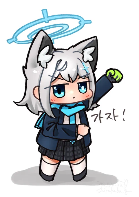 #ブルアカ"가자"?"フトスト"! 