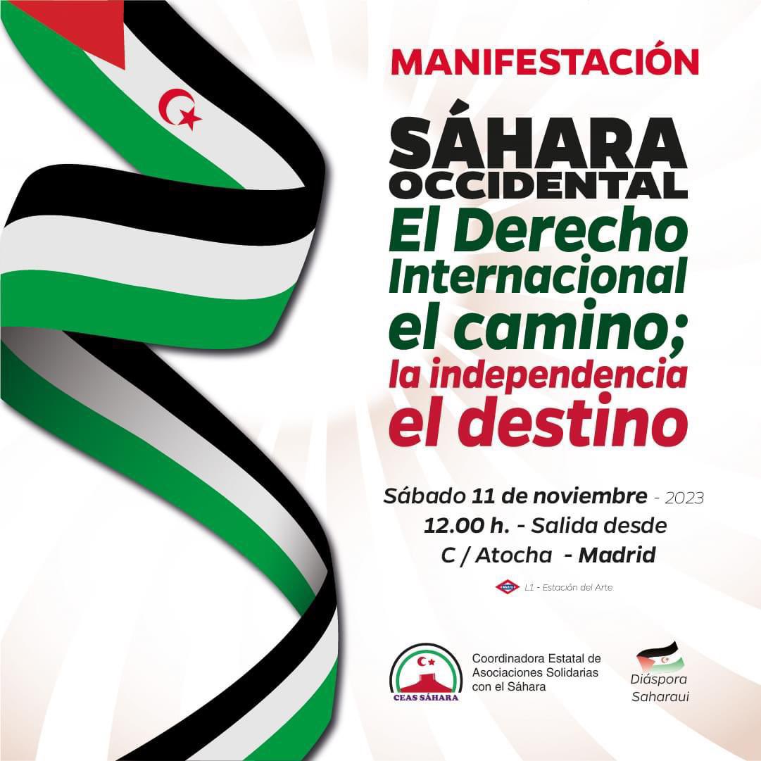 ¡El 11 de noviembre volvemos a Madrid!

Participaremos en la Manifestación estatal que se llevará a cabo en Madrid el sábado 11 de noviembre a las 12:00h.