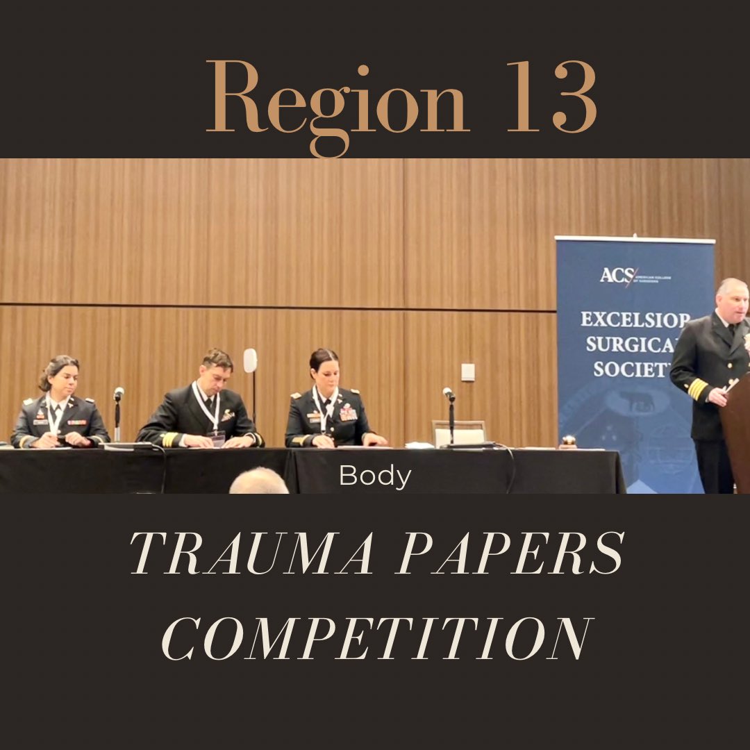 ExcelsiorSurg's tweet photo. #ACSCC23 #ESS23 @acsTrauma @AmCollSurgeons https://t.co/YcNQQwOSBs