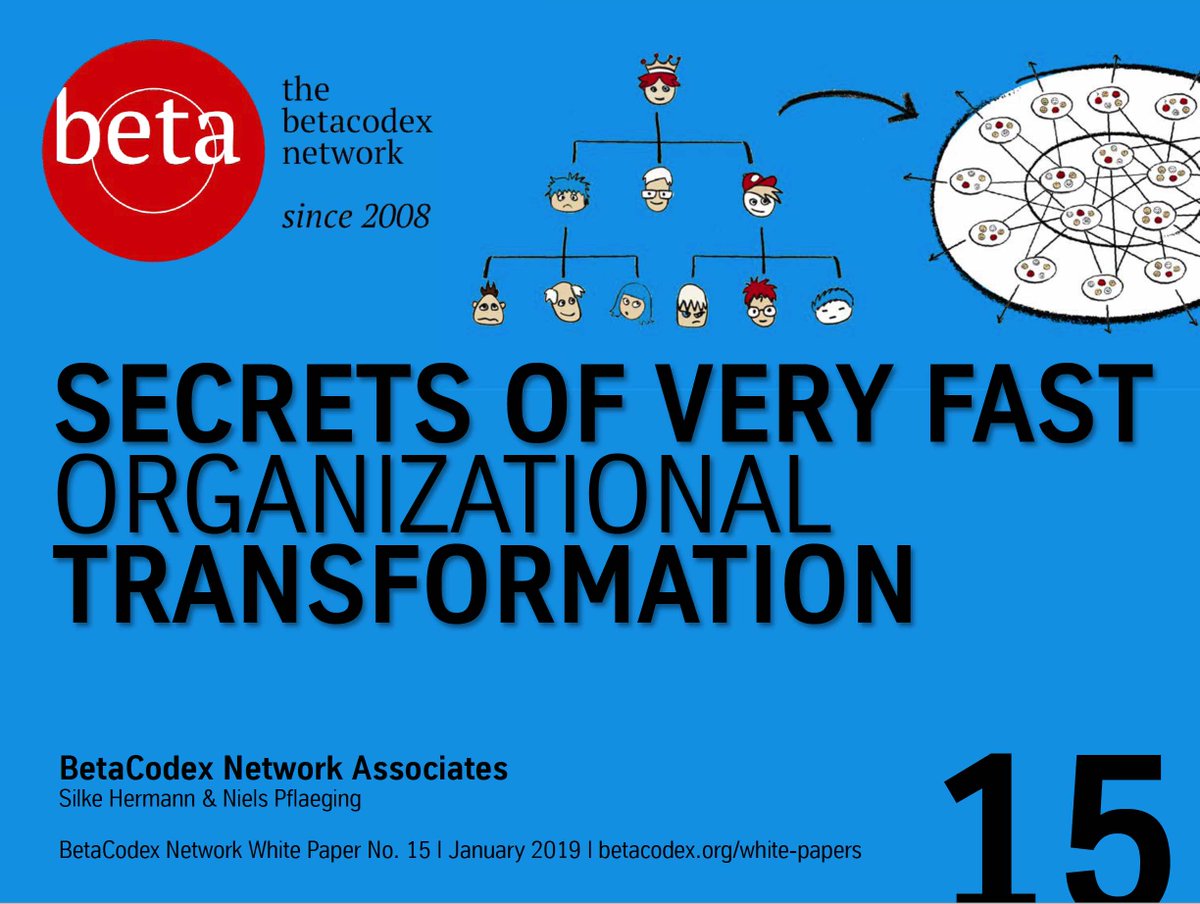 NielsPflaeging's tweet image. You can&apos;t scare people into transformation.
betacodex.org/wp-content/upl…
#change #openspacebeta #vfot #betacodex