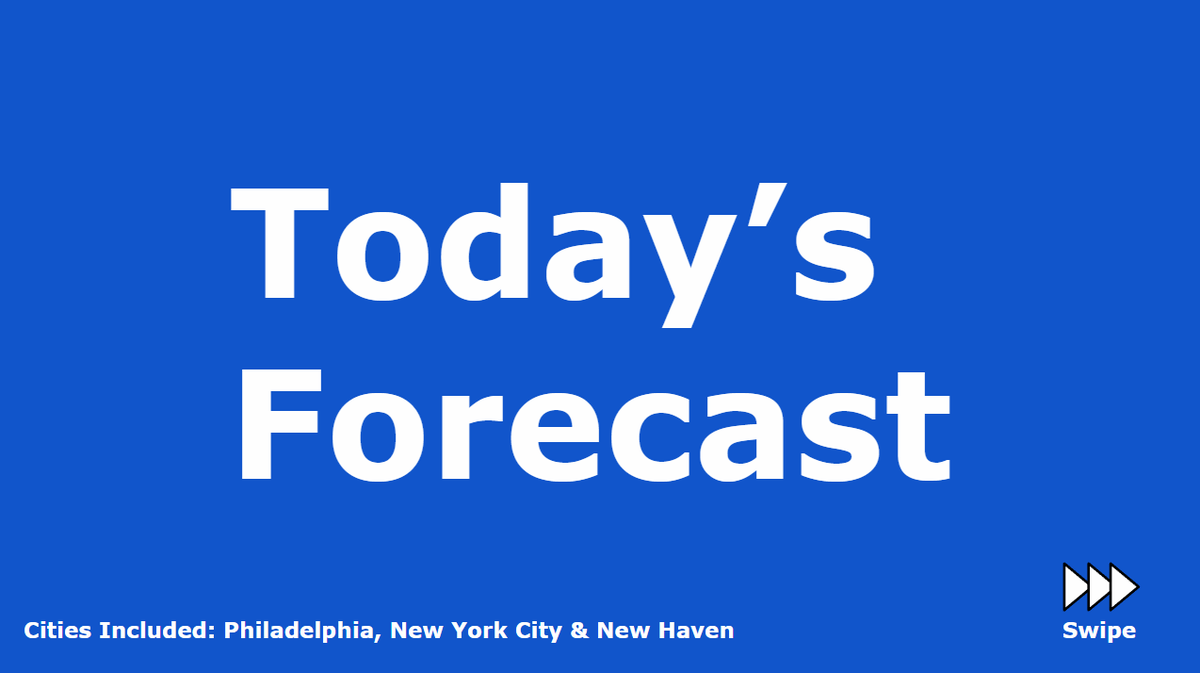 MannysWeather's tweet photo. Sunday City Forecast! Overall A Windy Day With Clouds And Cool Tempetures Most Not Breaking 60°
#njwx #pawx #ctwx #nywx
#Philadelphiaweather #NYCweather https://t.co/i7fTRxC6pH