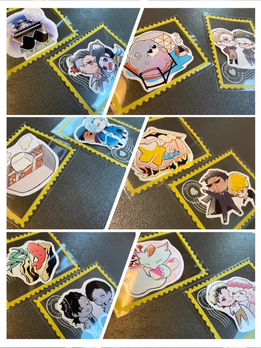 🚃でせっせか作ってたお土産💝 実は自分のもあった🦐🦪