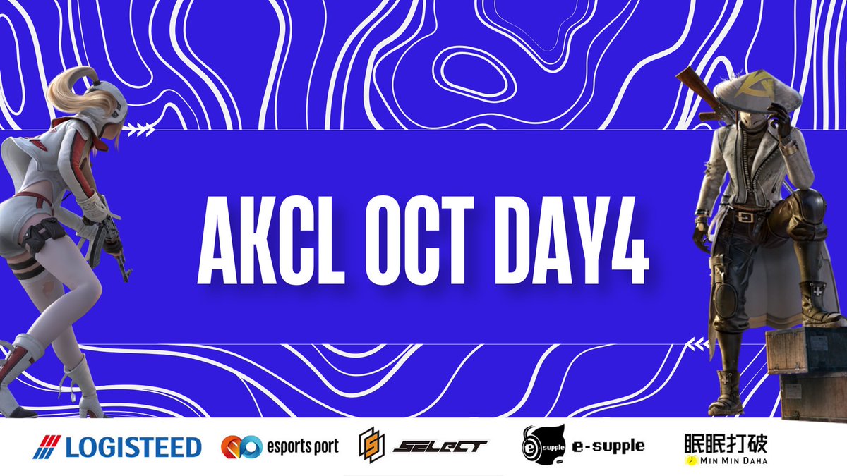 AKCL_WIN's tweet photo. AKCL 2023 OCTOBER DAY4

配信開始 : 21:50分 

YouTube : https://t.co/EbemRFy4UO

#AKCL_WIN #荒野行動 https://t.co/40RKLYtdfZ