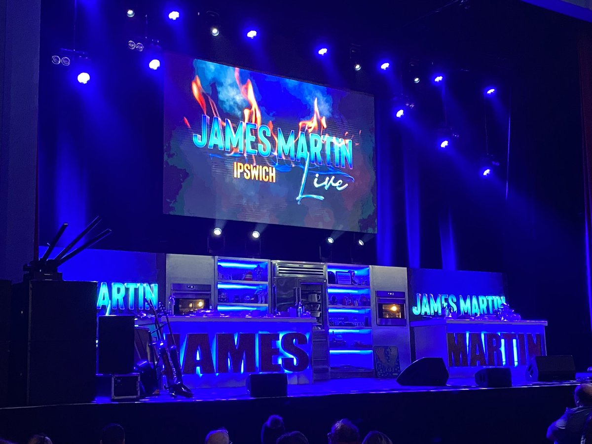 Great demos, great show, great teamwork, loved Sam! <a href="/jamesmartinchef/">James Martin</a>