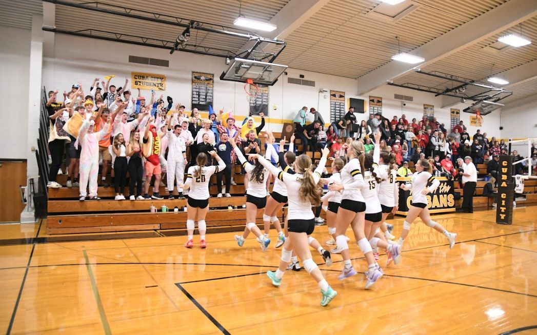 CONGRATS to the CCHS volleyball team for earning the title of Regional Champs on Saturday!  The win also marked Coach Lawson's 700th win!  The next game for the Cubans will be Thursday night against Mineral Point at Mineral Point.  #GoCubans
