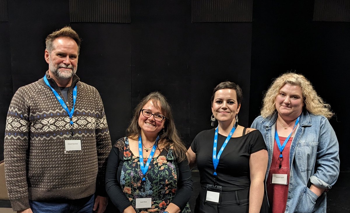 Well, I've had quite the weekend! Started on Thursday <a href="/RMUArtsHuma/">RMU English and Media Arts</a> as MC for a fantastic evening of lit &amp; conversation w/ <a href="/mgnlcs/">Meagan Lucas</a> <a href="/jolene_mcilwain/">Jolene McIlwain is in the woods 🦌🦉🐿️</a> @jodydiperna &amp; friends. Ended <a href="/LitYoungstown/">Lit Youngstown</a> w/ a craft talk &amp; reading with <a href="/RMU/">Robert Morris University</a> pals &amp; <a href="/NatalieSypolt/">Natalie Sypolt</a> ! Wow!