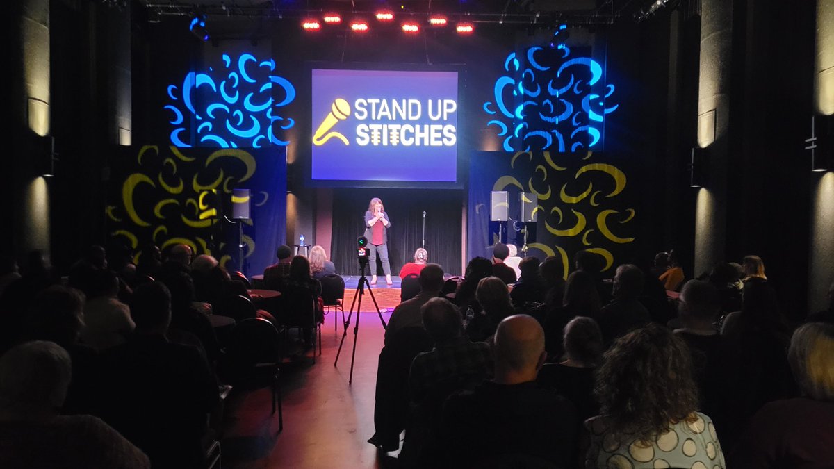 Last Night's STAND-UP STITCHES was a blast! Thank you @bramptononstage for another SOLD OUT SHOW.  Next Show is December 2nd Call Box Office Today 905-874-2800
