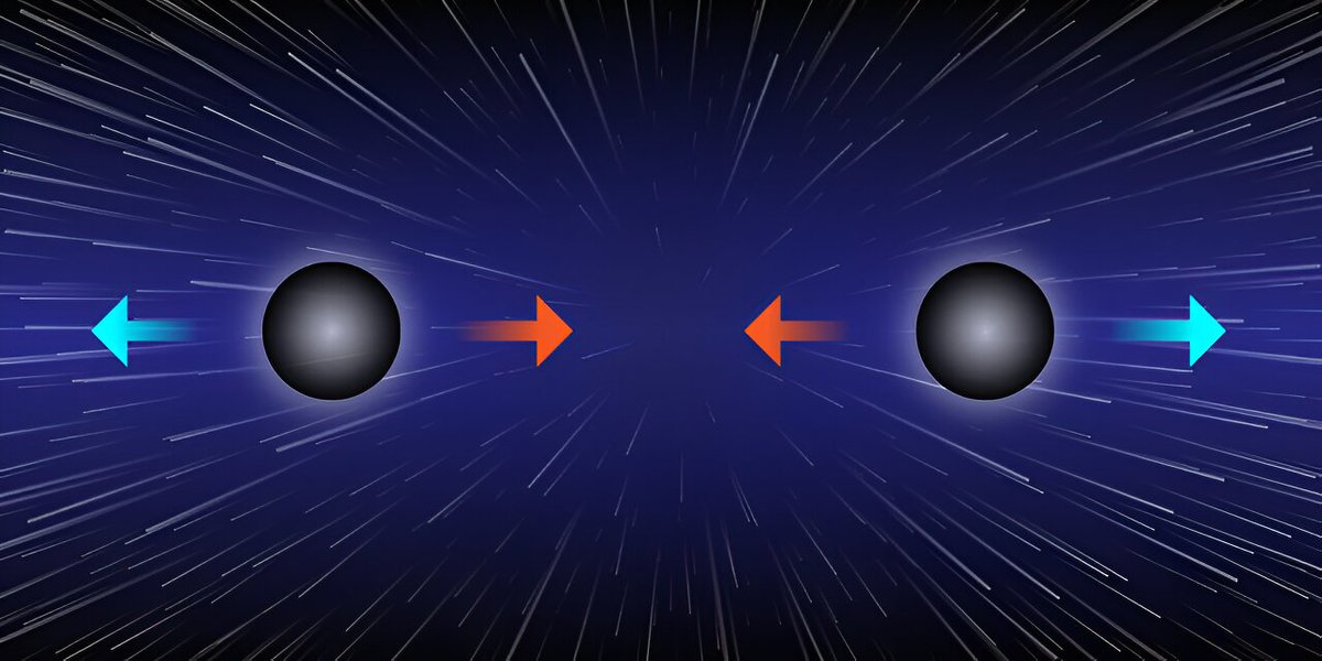 Black holes could come in 'perfect pairs' in an ever expanding universe dlvr.it/Sxnd5G