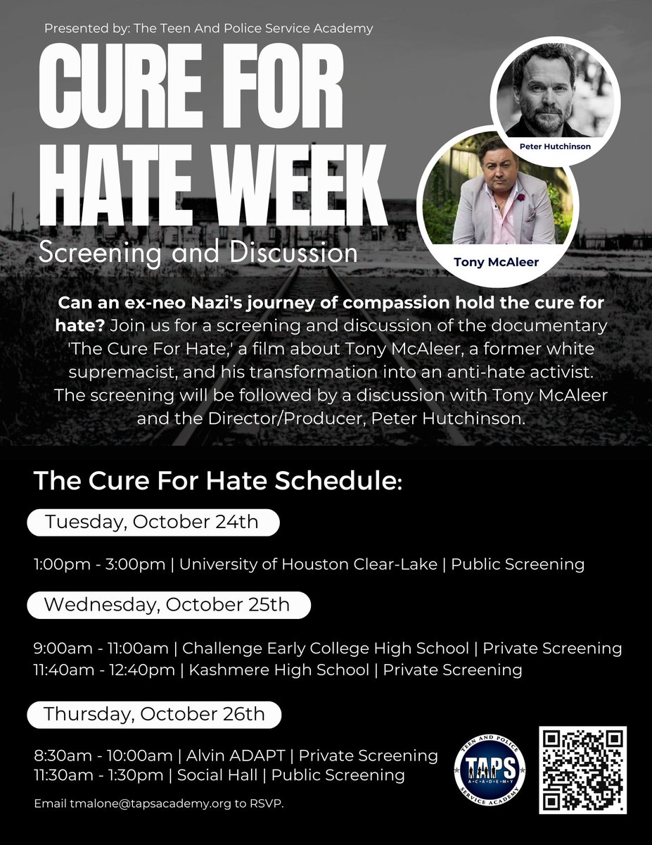 Look forward to seeing y'all in Texas next week with our partners on the ground in Houston.
<a href="/TAPSAcdmy/">TAPS Academy</a>  #houstontx