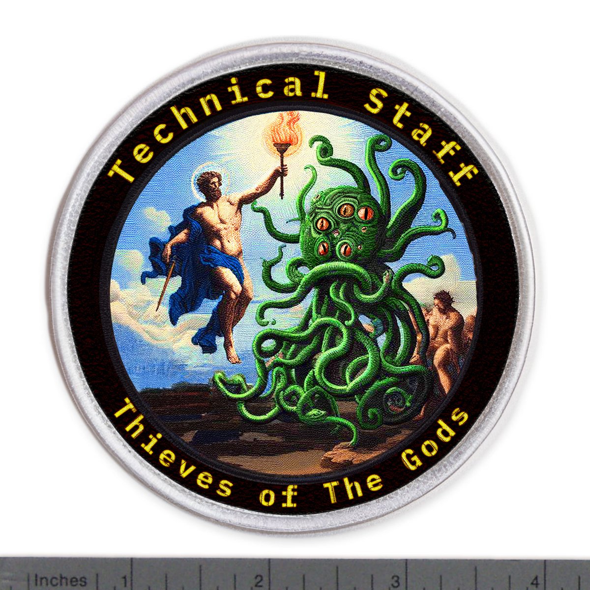 New employees in senior positions are often awarded with our iconic Senior Staff Research Mission Patches.

#CareersInTech #shoggoth