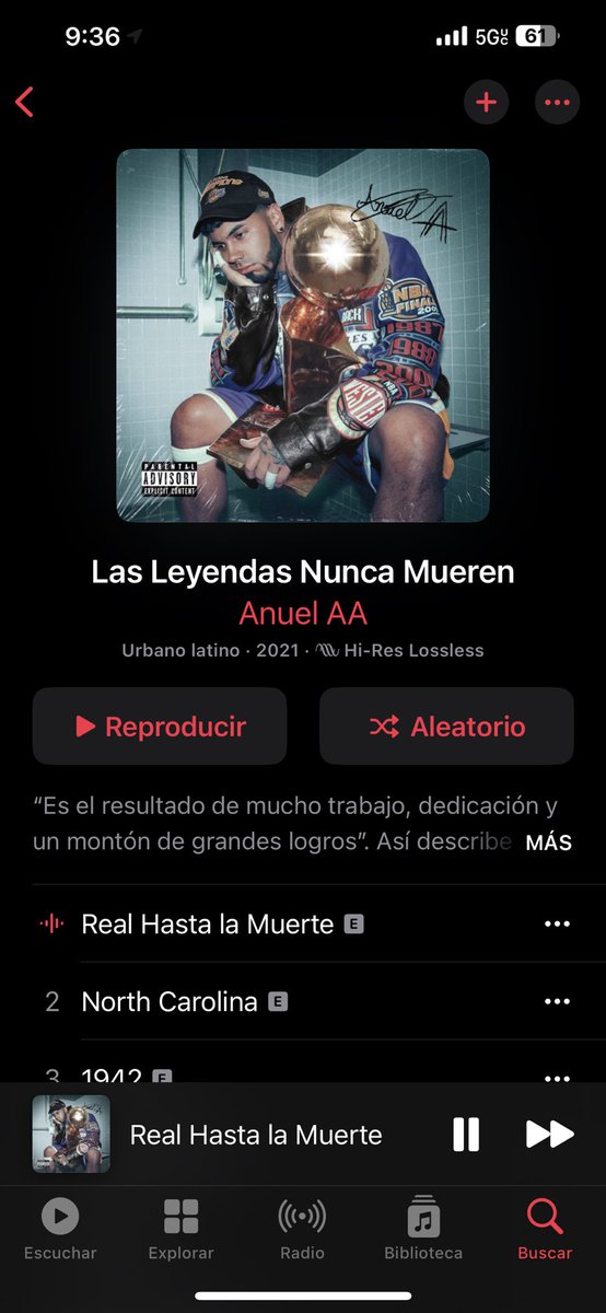 nacchingo's tweet photo. Hoy es un bello día para escuchar el mejor álbum de la historia del género urbano https://t.co/4yWsFxumMr