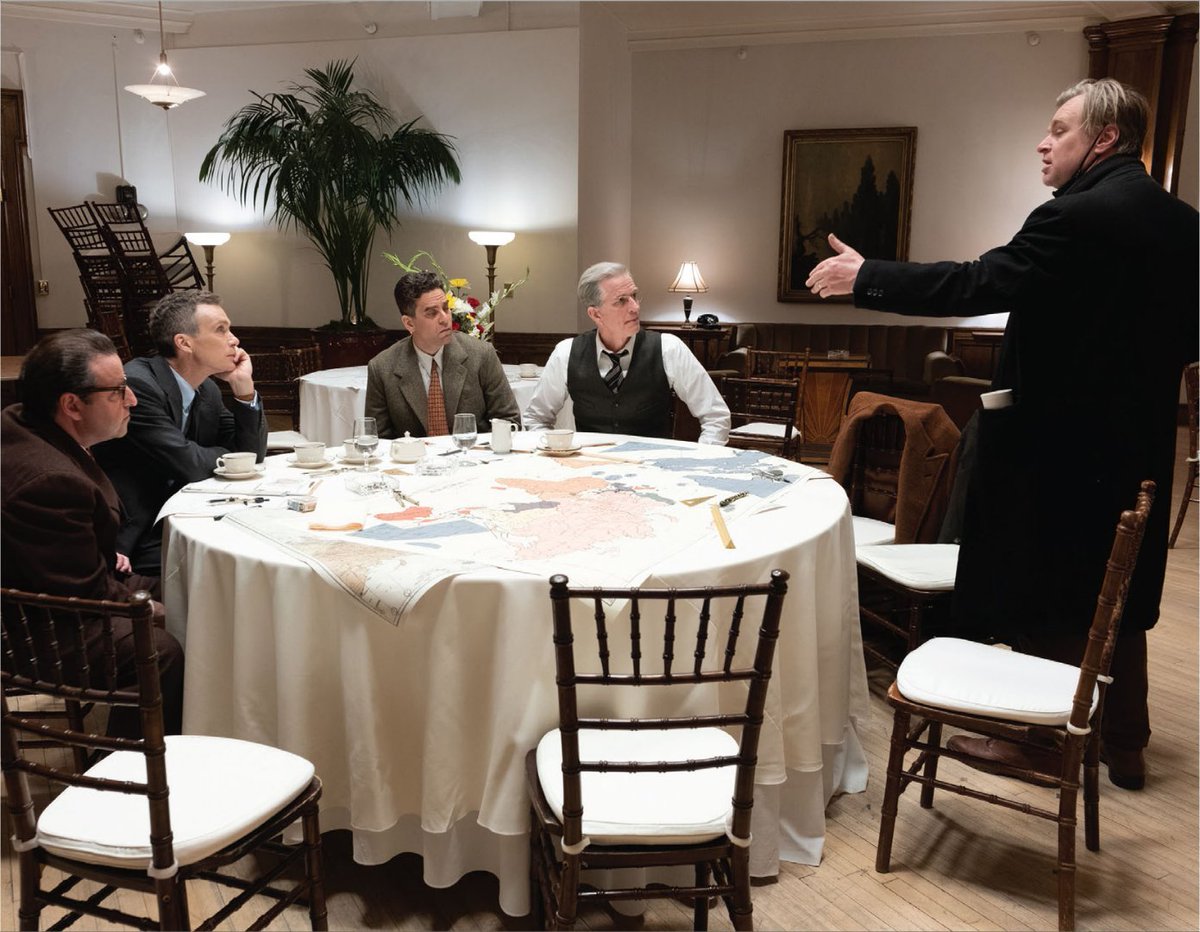 Christo1269's tweet photo. Some old/new Cillian Murphy, Christopher Nolan, RDJ, Florence and other casts on-set/bts of OPPENHEIMER pictures. (17) https://t.co/4MpuDb7HMd