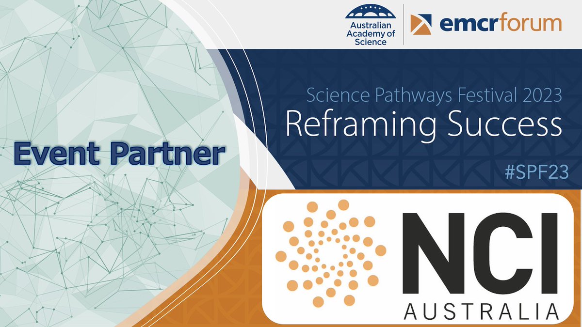 EMCR Forum (@emcrforum) on Twitter photo We are proud to welcome <a href="/NCInews/">NCI Australia</a> as #SPF23 Event Partner. We are grateful for their generous support to our national #EMCR community, enabling us to develop a valuable and professional program.
It's not too late to join 👉🏾whova.com/portal/registr…
#Success #STEMcareers #research We are proud to welcome <a href="/NCInews/">NCI Australia</a> as #SPF23 Event Partner. We are grateful for their generous support to our national #EMCR community, enabling us to develop a valuable and professional program.
It's not too late to join 👉🏾whova.com/portal/registr…
#Success #STEMcareers #research