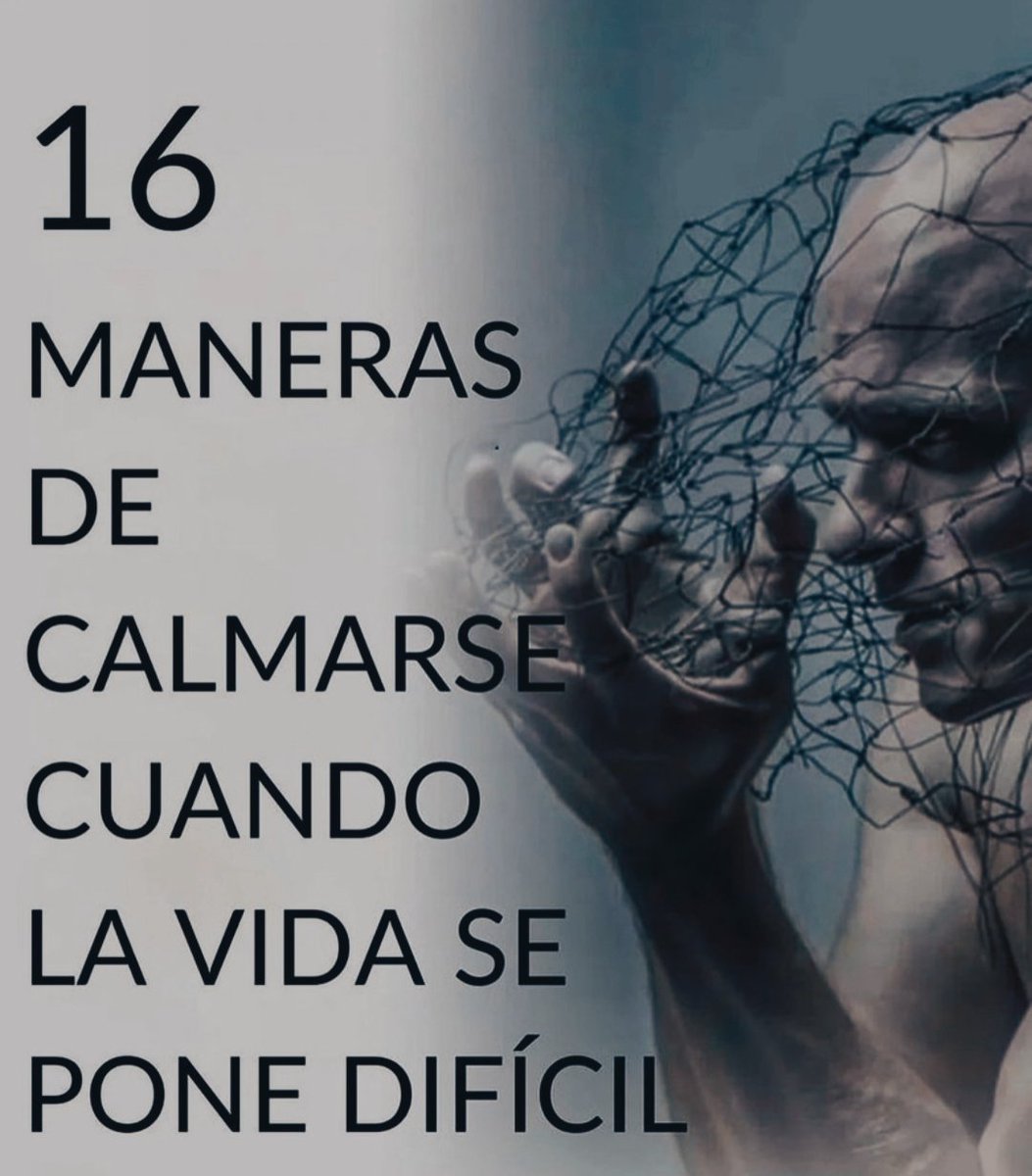 ✨CÓMO CALMARSE EN MOMENTOS Y SITUACIONES DIFÍCILES✨

✨En este Hilo aprenderás que puedes hacer cuando las cosas se ponen complicadas en tu vida✨

¡No olvides Guardarte el hilo así cuando lo necesites repasar puedas hacerlo!

🧵👇