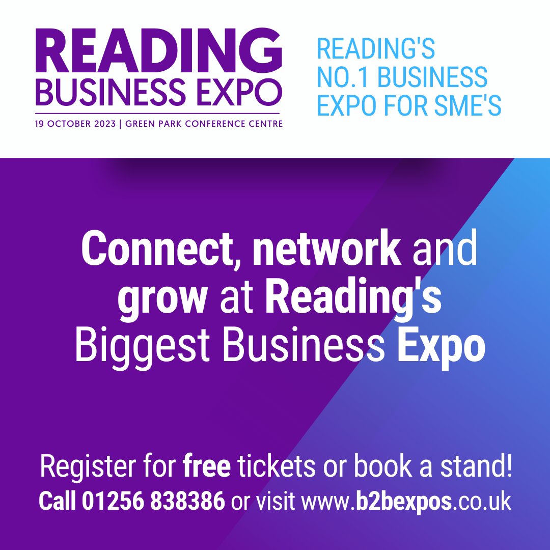 Reading Business Expo tweet media