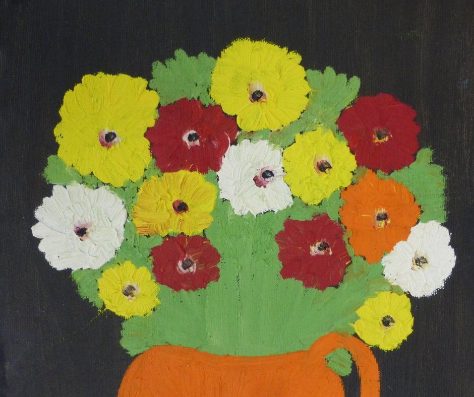 Check out today’s #artworkoftheday. 

“Flowers”
🎨 #ClementineHunter
 📆 1973
 🏛️ @dusablemuseum