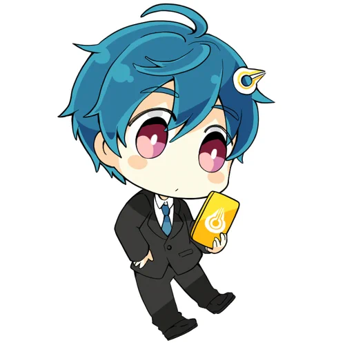 【#犬飼さんの毎日ミニキャラ】 スーツ姿のパルミーくん  ※お絵かき講座パルミーさんで描かせて頂いたミニキャラです(個人企画への掲載許可頂きました) ▼お絵かき講座パルミーさん 