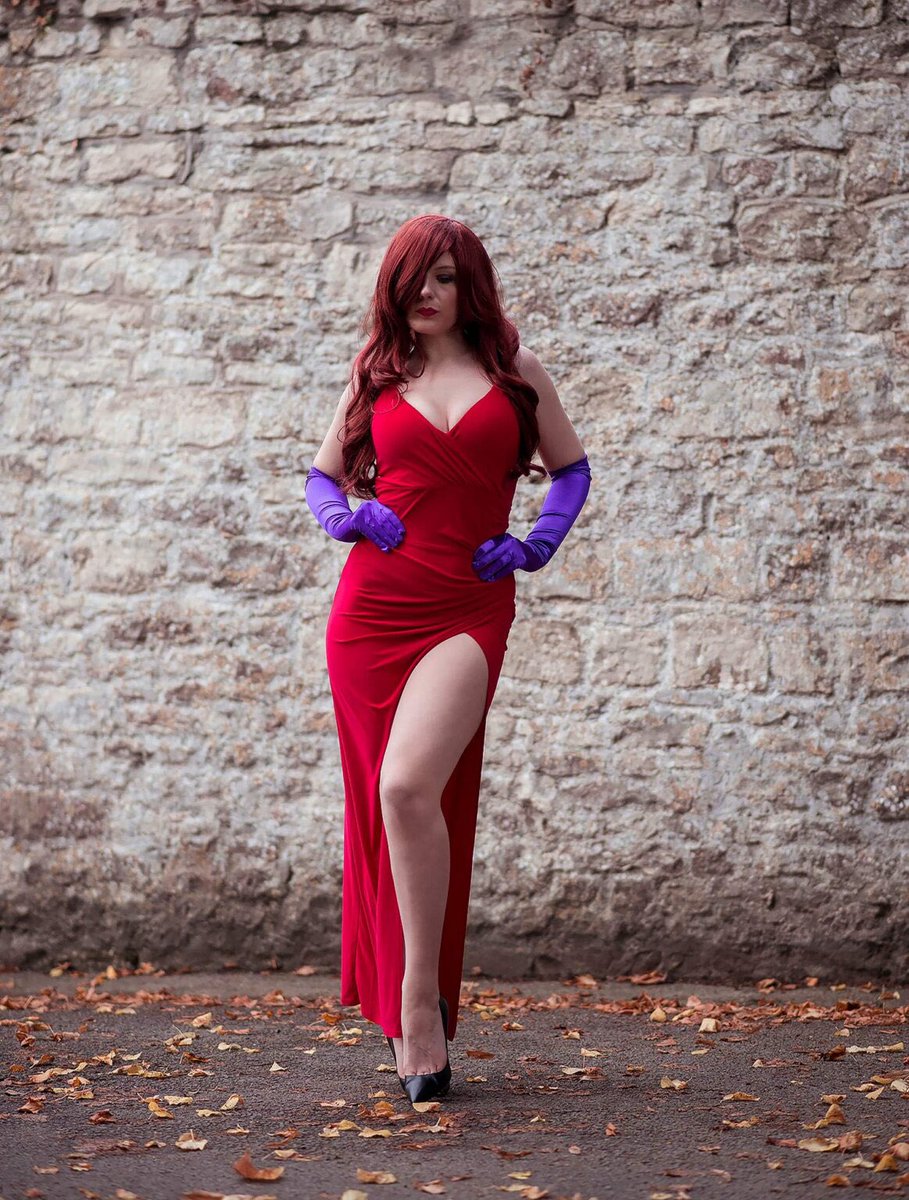 Jessica Rabbit style for Halloween! #jessicarabbit #halloween #halloweencostume #cosplay
