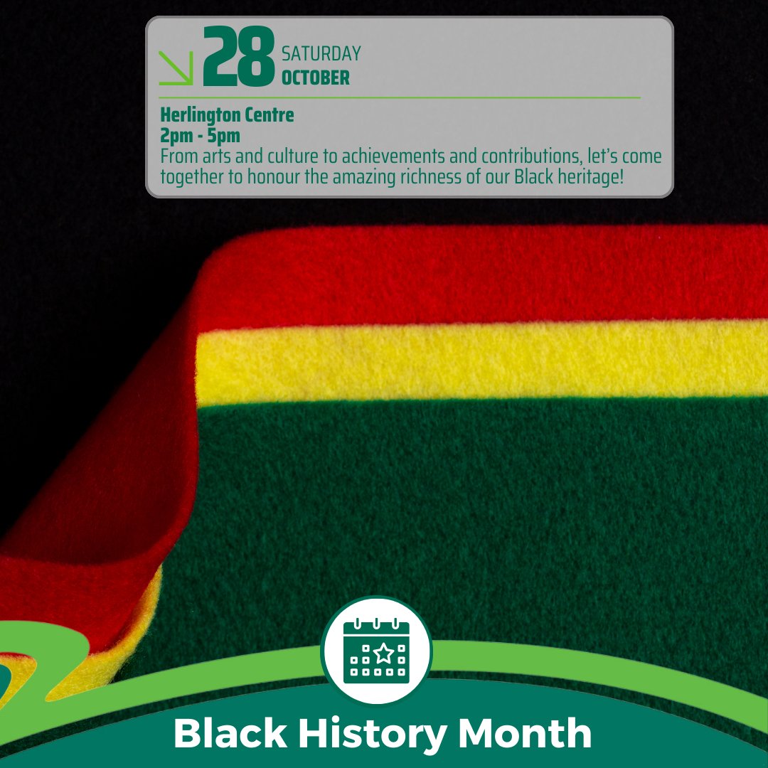 Help us continue the celebration of Black History Month here in Peterborough! 🤩

From arts and culture to achievements and contributions, let’s come together to honour the amazing richness of our Black heritage!

#blackhistorymonth #BHM23