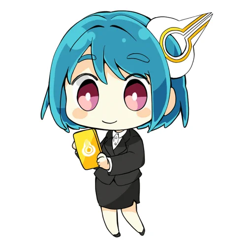 【#犬飼さんの毎日ミニキャラ】 スーツ姿のパルミーちゃん  ※お絵かき講座パルミーさんで描かせて頂いたミニキャラです(個人企画への掲載許可頂きました) ▼お絵かき講座パルミーさん 