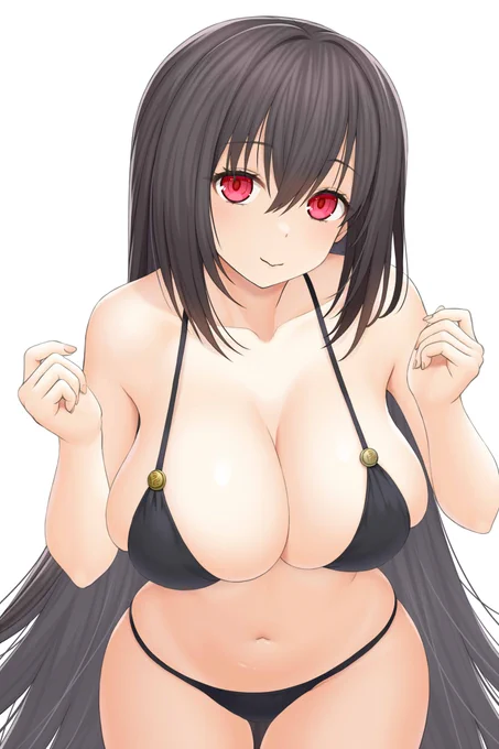 色白ビキニ