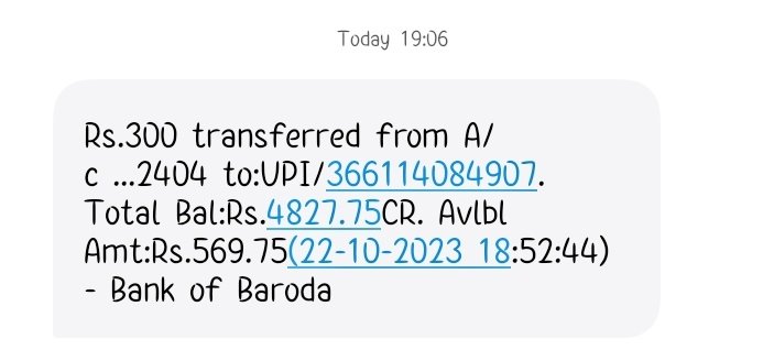 kumar_abhshk's tweet photo. Hii @bankofbaroda team,

My approx 4.5k rupees stuck as lien, Many applications  has been submitted online and offline at branch many time. But didn't  get any response. Its been more than  1.5 year now. Can you please help to resolve this issue. https://t.co/YqlsKBuRDq