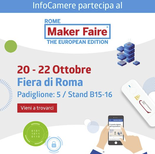 MakerFaireRome's tweet image. Proteggi la tua Azienda con “Check up Sicurezza IT”, lo strumento di @infocamere a tutela delle imprese presenti sul web. Passa al Pad. 5, stand B15-16, per scoprire anche come ottenere la tua #identitàdigitale e #SPID. #Cybersecurity #MFR2023