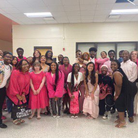 @northeaststugov hosted its first annual Breast Cancer Awareness Month “50 Shades of Pink” Fashion Show!  Thank you @MooreKimD @R2MilConnected @EmbraceEquity @georgettesc for sharing your strength with us!! #Survivors #PurposeDrivenFutureReady @RNECavaliers @RichlandTwo
