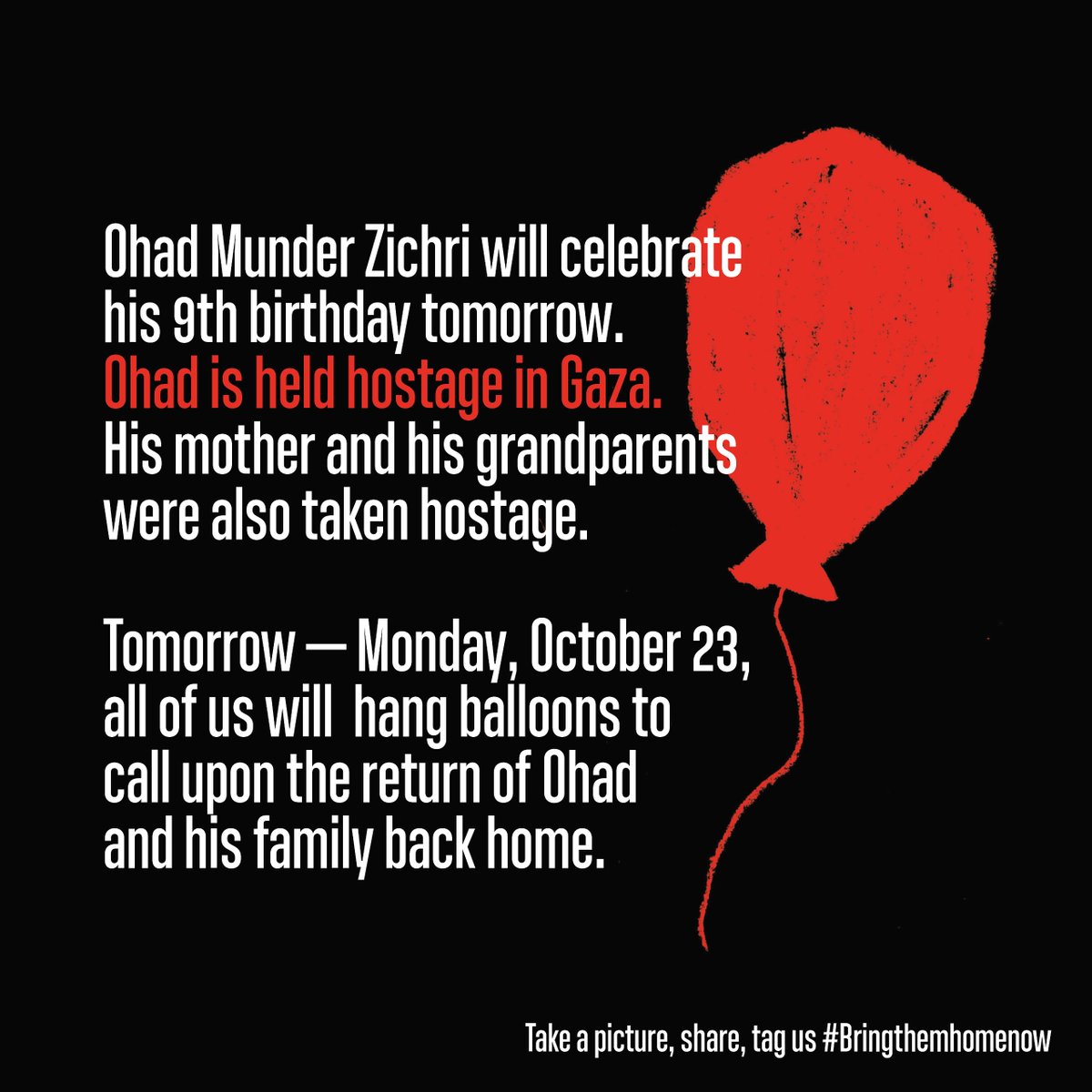 Bring Them Home Now tweet media