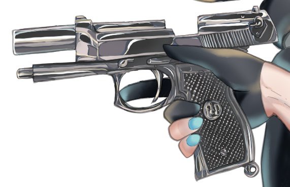 「black gloves revolver」 illustration images(Latest)