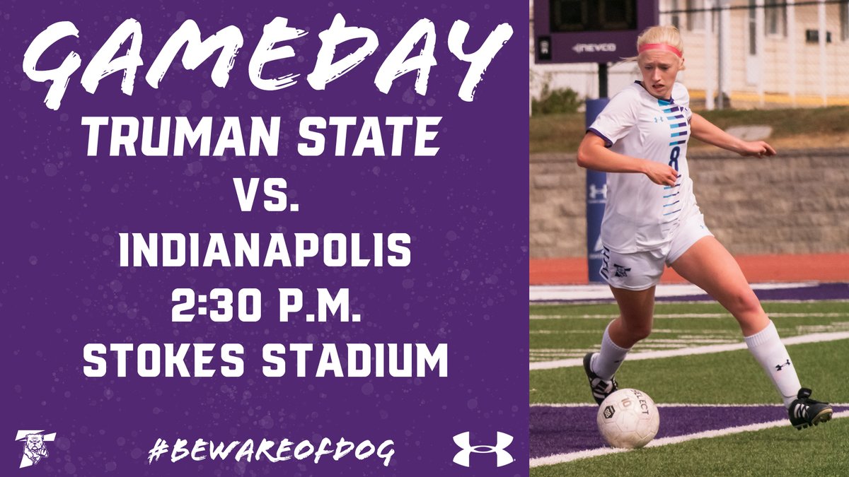 ⚽️ Gameday! ⚽️ @TrumanWS vs. Indianapolis ⏰ 2:30 p.m. 📍 Stokes Stadium 📺 glvcsn.com/truman/ 📊 trumanbulldogs.com/sidearmstats/w…