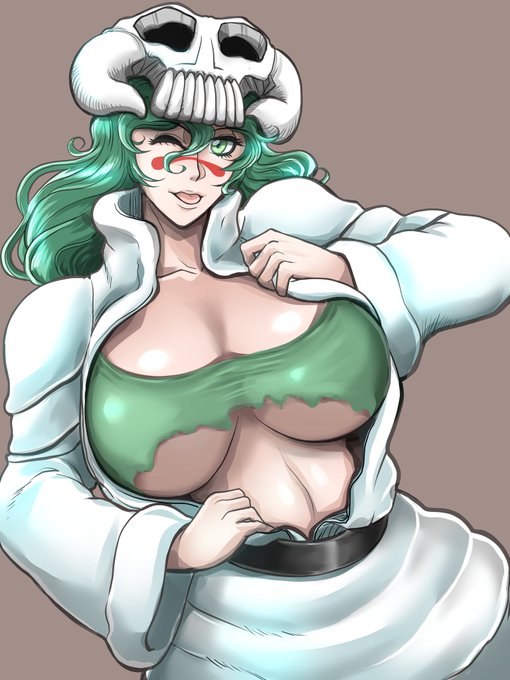 十刃時代は今から想像も出来ない程着込んで体のラインも隠してたたネリエル。どういう気持ちなんだろ?

あの緑のビリビリの服はインナーなのかも… 