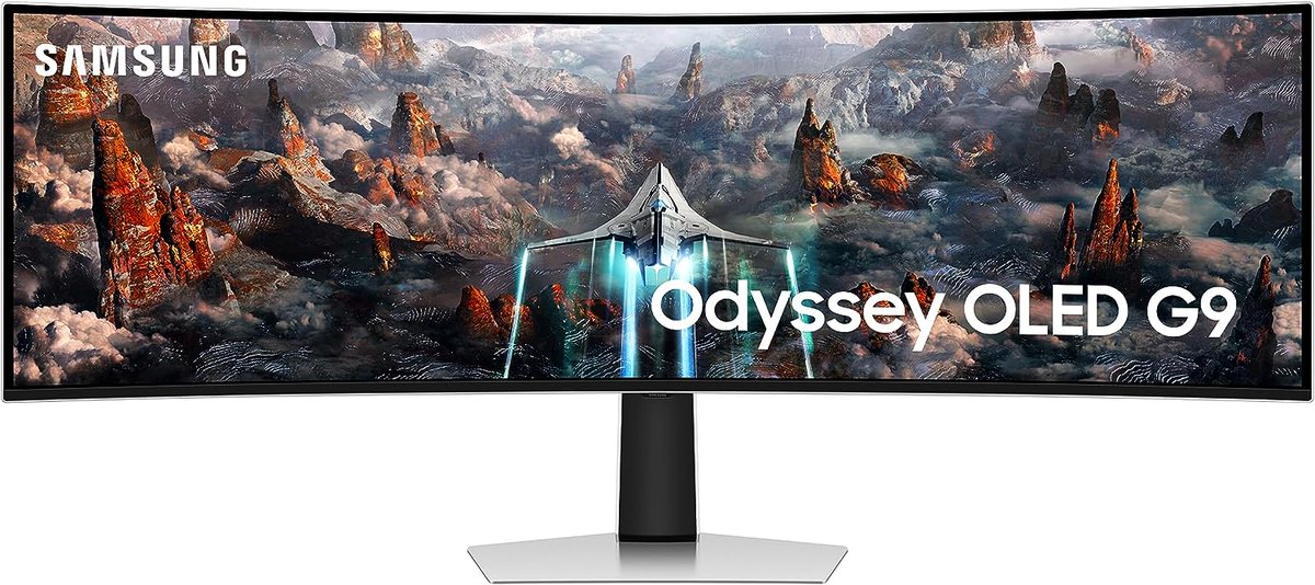 john221478962's tweet photo. SAMSUNG 49" Odyssey G93SC Series OLED Curved Gaming 
PRODUCT LINK: https://t.co/a2ZV8jogVn
SAMSUNG 49" Odyssey G93SC Series OLED Curved Gaming Monitor, 240Hz, 0.03ms, Dual QHD, DisplayHDR True Black 400, FreeSync Premium Pro, Height Adjustable Stand, LS49CG932SNXZA, 2023
 @UK https://t.co/ou5VY4ehlE