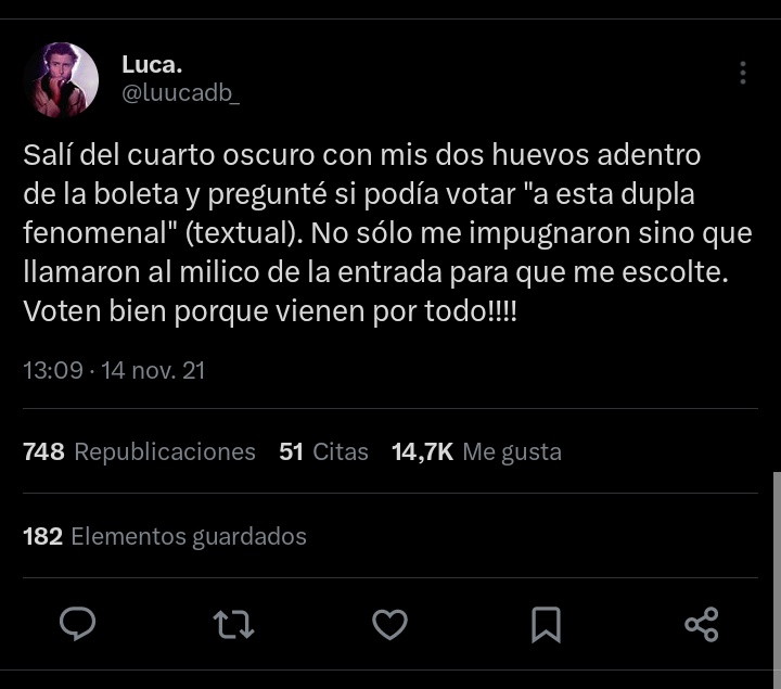CAPArgento__'s tweet photo. momento de recordar el mejor tweet de la historia electoral https://t.co/JJMmxrPSA2