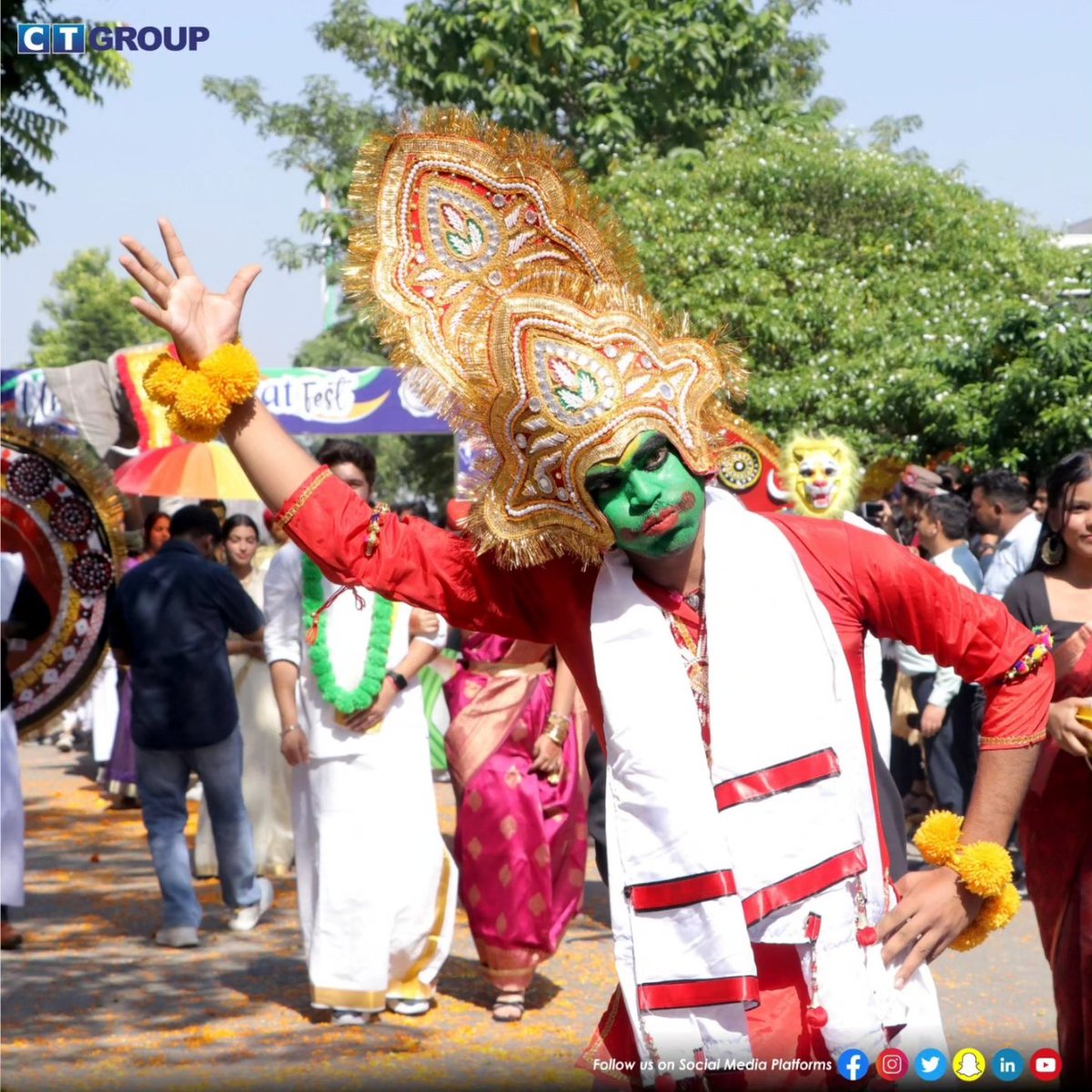 CTGroupshahpur's tweet photo. United Bharat 2023: Capturing Diversity through Faces, Stories, Culture, and Traditions.

#CTGroup #unitedbharat2023 #culturaldiversity #tradition #culture #studentsunite #indianheritage #celebratingunity #CTevent #CTfest #shahpur #southcampus https://t.co/hqOtBLGQ0O