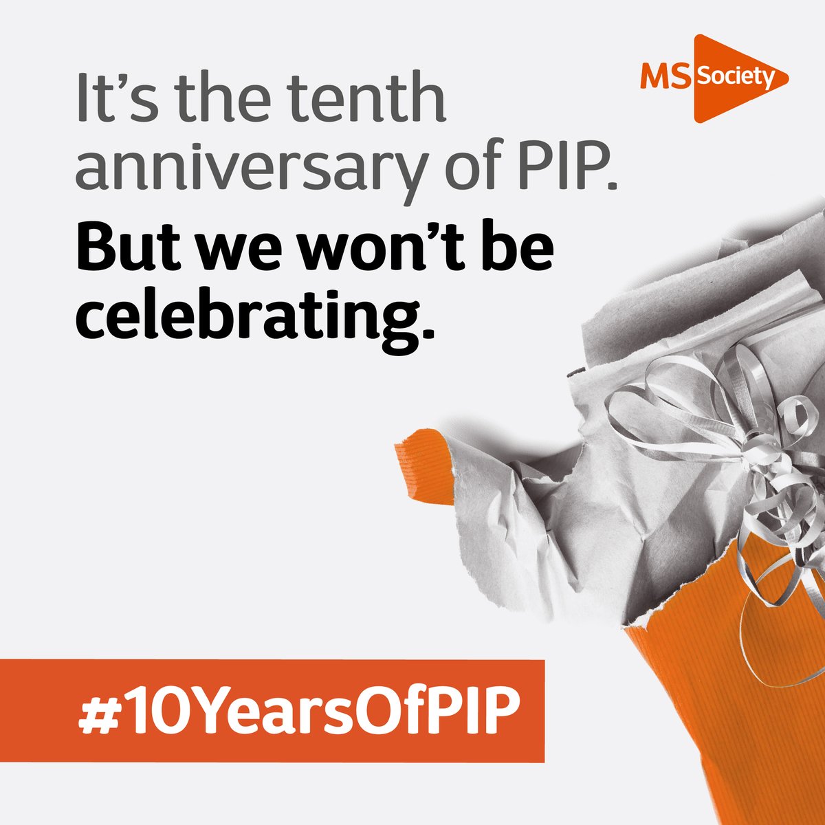 mssocietyuk's tweet photo. Over 20,000 people have signed our #10YearsOfPIP petition and told the government to fix PIP now.
Can you help us get to 25,000?
Please share our petition far and wide!
📣📣📣
https://t.co/dBEdgAMwdC https://t.co/ziokXUiZX4