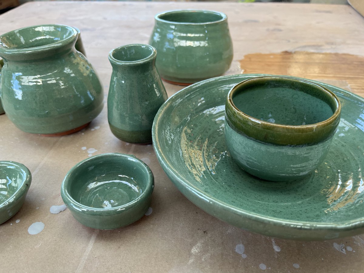 And at the weekend I make ceramics…