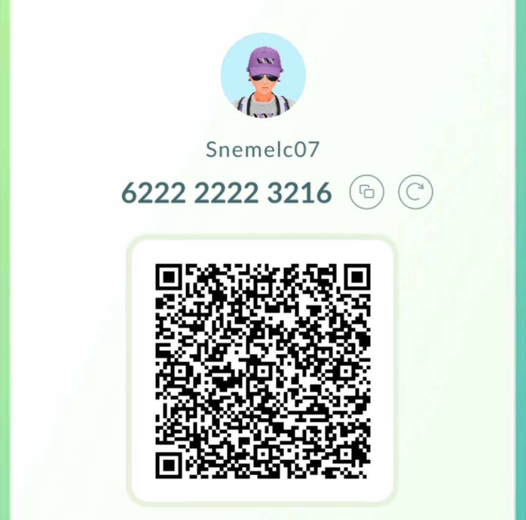 Snemelc07's tweet photo. Looking for 30-50 new Friends 
Please Open daily Gifts🎁

6222 2222 3216
If you are from the Missing vivillions please comment your ign🙏
#PokemonGO #PokemonGOfriends #PokemonGOApp #pokemongofriendcode https://t.co/qncOqVpaMd
