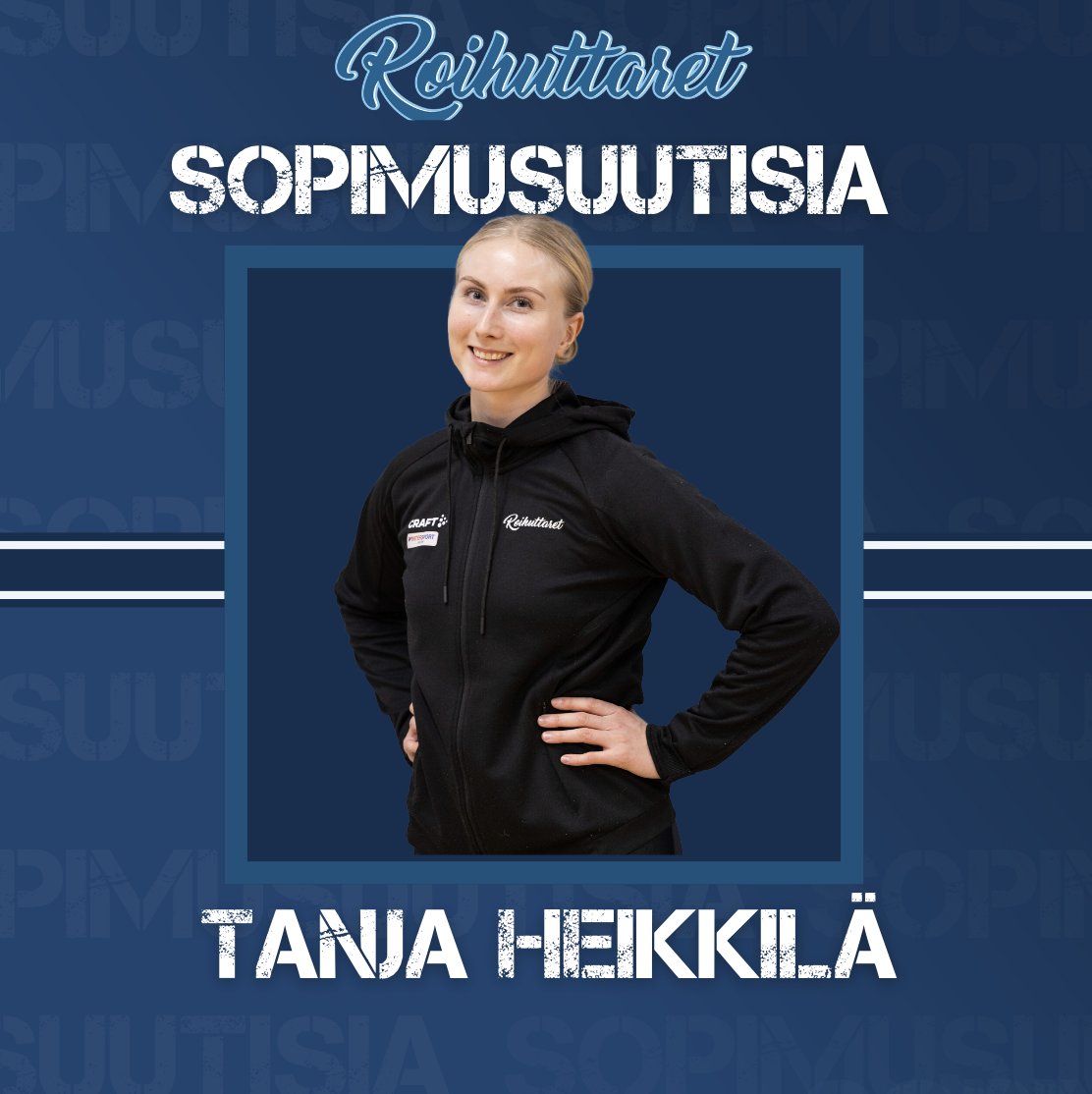 Tanja Heikkilä tuo vauhtia Roihuttarien pesäväleille tulevana kautena! Lisäksi seuran omista junioreista mukana joukkueessa ovat B-ikäinen Noora Meriläinen sekä C-juniori Sara Tikka. 

Katso joukkue kokonaisuudessaan: roihu.fi/ajankohtaista-…

#pesis #superpesis #roihuttaret