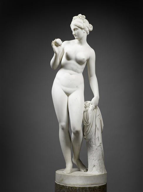 YpotryllMuseum's tweet photo. ベルテル・トルバルセン
Bertel Thorvaldsen（1770-1844）
『リンゴを持つヴィーナス』　"Venus with Apple"
大理石　132 × 45 × 38 cm
1805–1831年頃　デンマーク　Louvre Museum https://t.co/5rzq4vAWw4