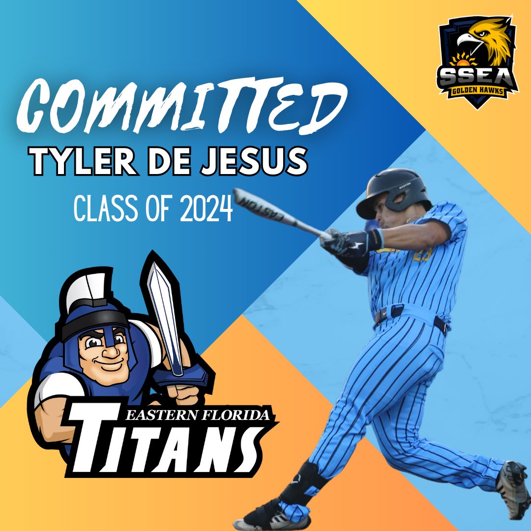 🚨COMMITMENT ALERT🚨

Congratulations to our SSEA student-athlete, Tyler De Jesus, on his commitment to Eastern Florida State College☀️ <a href="/EFSCBaseball/">EFSC Baseball</a>