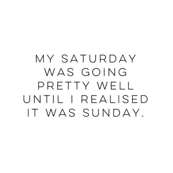 badgalelena's tweet photo. I HATE SUNDAY! https://t.co/72LSQJie4k