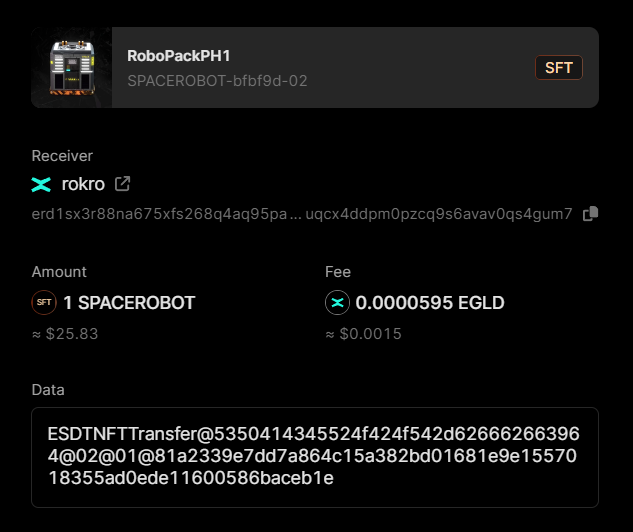 SpaceRobotsNFT's tweet image. //: Congratulations!

#RoboPackPH1 Dispatched!