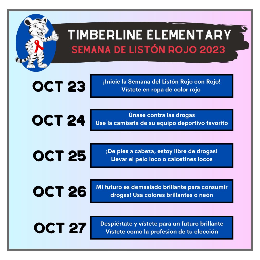 Timberline PTA tweet media