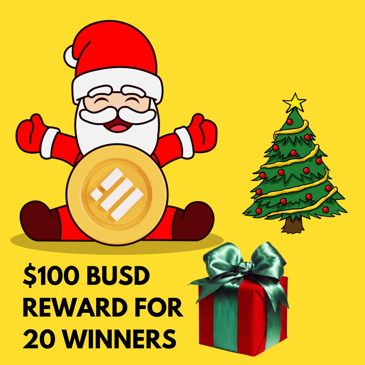 Santaverse59608's tweet photo. 🔥$100 BUSD FOR 20 LUCKY WINNERS

HOW TO WIN

👉Join us on TG: https://t.co/3TlPw43LTV

👉Follow us on TW: https://t.co/Iesw2uz9g6

👉Like this post on twitter

👉Drop your BSC wallet address on the comment section

Winners will be selected and announced on 11/03/2023

Good luck https://t.co/QcPV9cyCfn